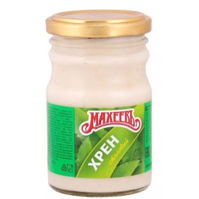 Хрен закуска Махеев Столовый 190г ст. банка