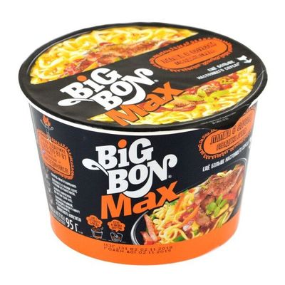 Лапша Big Bon Max Говядина гриль с соусом 95г. *24