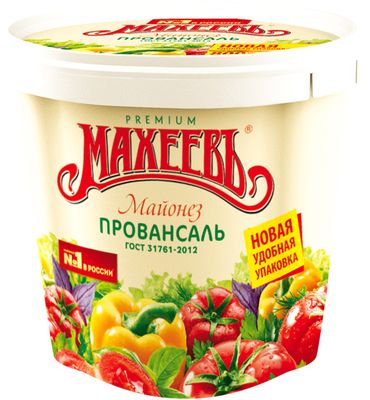 Майонез Провансаль Махеев классический 50,5% 820 мл ведро