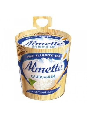 Сыр творожный Almette Сливочный 150г 1/8