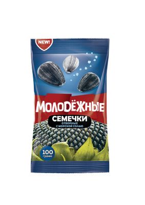 Семечки "Молодёжные" с морской солью 100г (50)