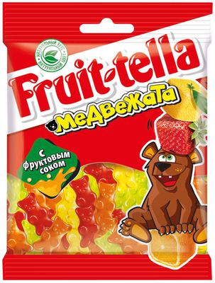 Мармелад жевательный Fruittella Медвежата, 70г