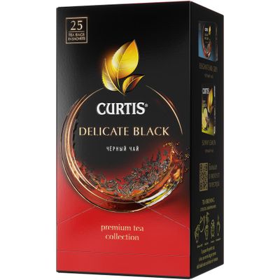 Чай Curtis 'Delicate Black' (пакет) 0,51кг/42,5г сашет