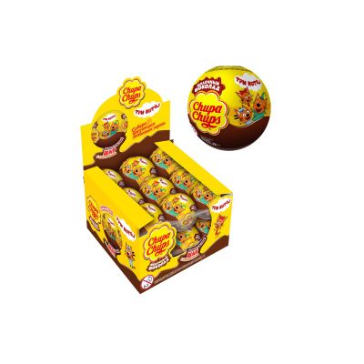 Шоколадный шар Chupa Chups, с игрушкой, 20г