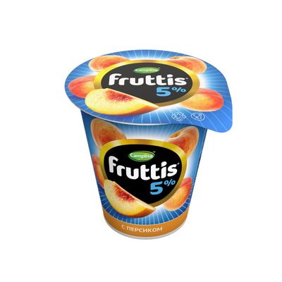 Йогуртный продукт Fruttis 5% Персик, 290г