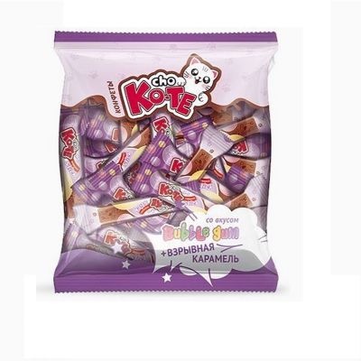 Конфеты ЭССЕН CHO KO-TE BUBBLE GUM и взрывной карамелью 1кг (4) Конфеты ЭССЕН CHO KO-TE BUBBLE GUM и взрывной карамелью 1кг (4)