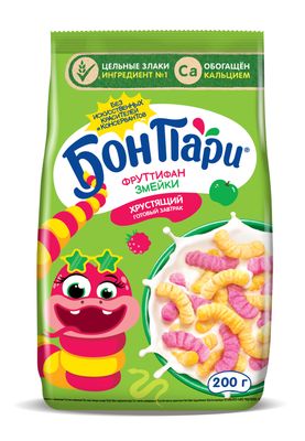 БОН ПАРИ Готовый Завтрак Змейки 6х200г