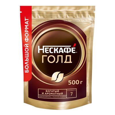НЕСКАФЕ ГОЛД Пакет 12x500г КИР