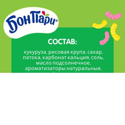 БОН ПАРИ Готовый Завтрак Змейки 6х200г