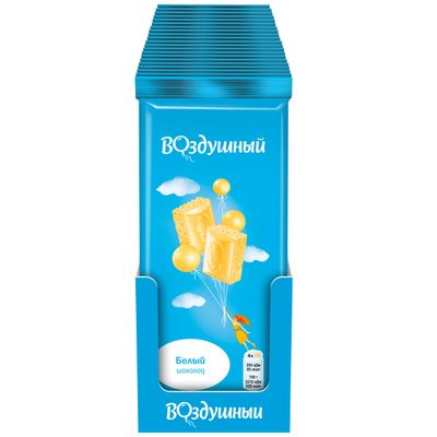 Шоколад Воздушный Белый 80г
