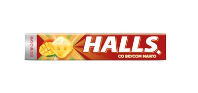 Леденцы Halls Манго 25г Леденцы Halls Манго 25г