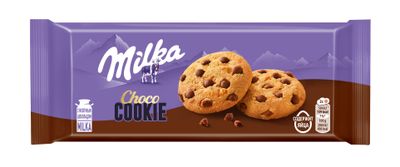 Печенье Milka Choco Cookie с кусочками молочного шоколада, 126г
