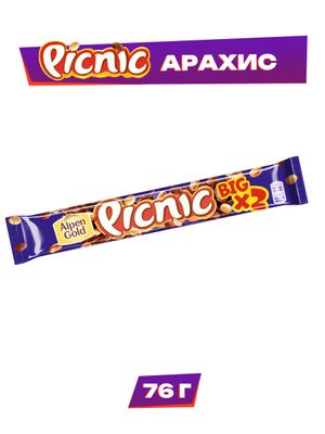 Шоколадный батончик Picnic Big 76г