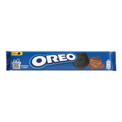 Печенье Oreo с какао и начинкой с вкусом шоколада 95г