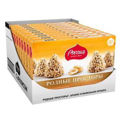 РОДНЫЕ ПРОСТОРЫ Конф Арахис ГОСТ 10х180г