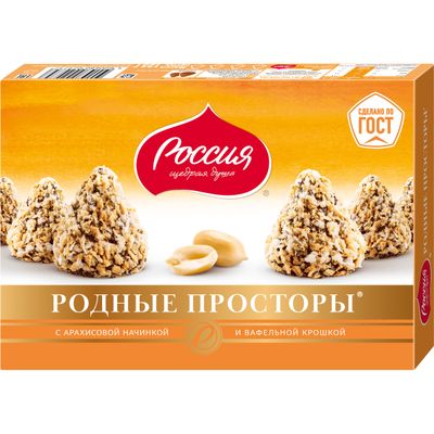 РОДНЫЕ ПРОСТОРЫ КонфВафКрошк 10х125г