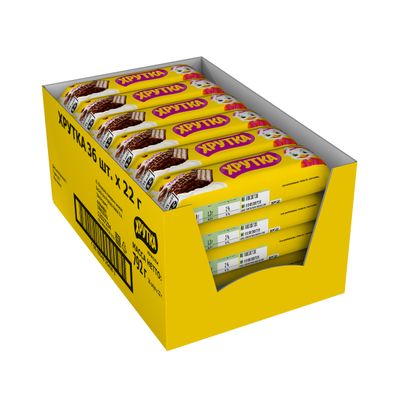 ХРУТКА Криспи Конфета Вафл 36x22г
