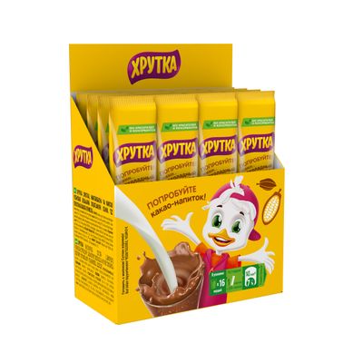 ХРУТКА Какао НапБ/рСтик Дет 6(16х13.5г)