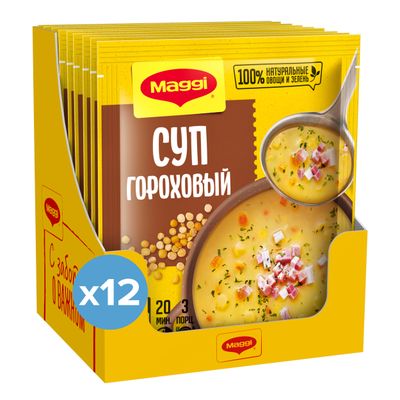 МАГГИ НА ПЕРВОЕ Суп Гороховый 12х49г