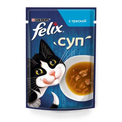 Феликс Soup 48г Конс GiG треска