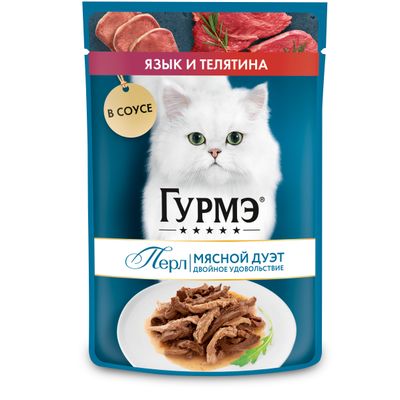 Гурмэ Перл Соус 75г Конс Язык Телятина