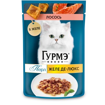 Гурмэ Перл Желе делюкс 75г Лосось