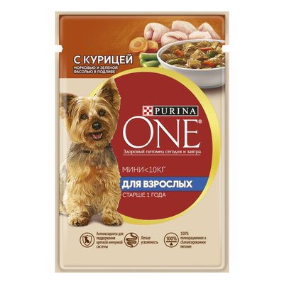 ONE Мини 85г Конс д/с взр КурМорк