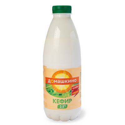 Кефир Село Домашкино 2,5% особая серия 870гр ПЭТ