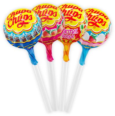 Карамель Chupa Chups The Best of Ассорти, 12г, 14шт