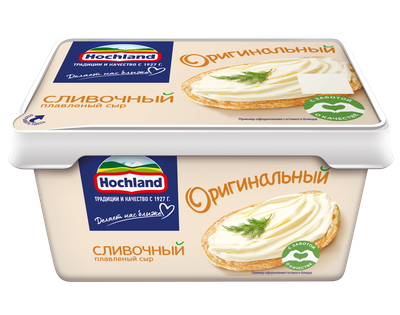 Сыр Hochland плавленый сливочный Оригинальный ЖД 35% пл/в 8*380 г