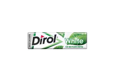 Жевательная резинка Dirol White со вкусом мяты 13,6г