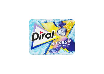 Жевательная резинка Dirol X-Fresh Черника и цитрус 16г Жевательная резинка Dirol X-Fresh Черника и цитрус 16г