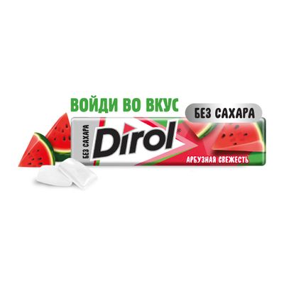Жевательная резинка Dirol Арбузная свежесть 13,6г