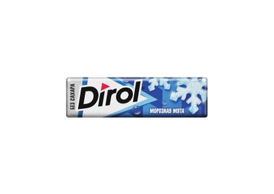 Жевательная резинка Dirol Морозная Мята 13,6г