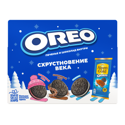 Набор кондитерской продукции Орео, Альпен голд 199г х 10