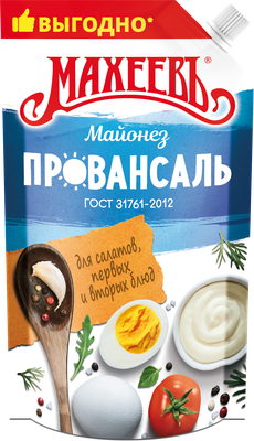 Майонез Махеев Провансаль 400 мл 50,5%