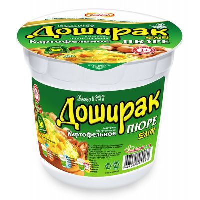 ТОП 100 Пюре картофельное Доширак со вкусом курицы 40г*24