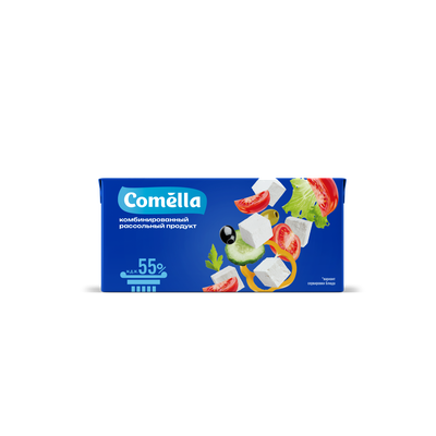 Рассольный продукт Comella комбинированный М.д.ж. 55% т/пак 330г Рассольный продукт Comella комбинированный М.д.ж. 55% т/пак 330г