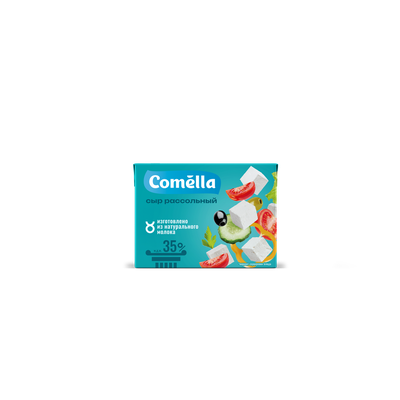 Сыр Comella рассольный М.д.ж. 35% т/пак. 200г