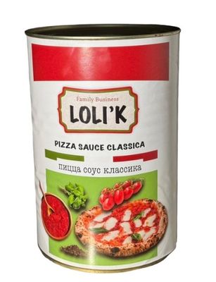 Пицца соус ТМ LOLIK классика ж/б 4,1 кг