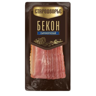Бекон с/к Стародворье нарезка 0,12 кг