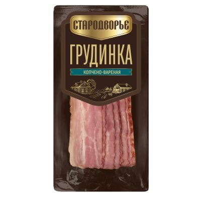 Грудинка к/в Стародворье нарезка 0,12 кг