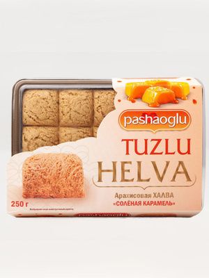 Халва Pashaoglu арахис. с сол. карамелью в конд. глазури 250 гр.