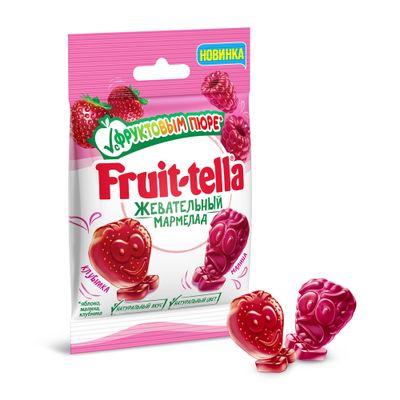 Мармелад жевательный Fruittella С фруктовым пюре, 36г