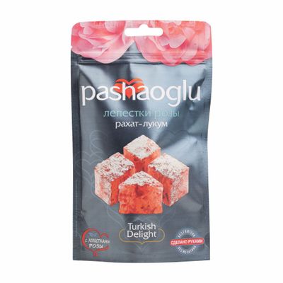 Рахат-Лукум "Pashaoglu" лепестки розы 150 г
