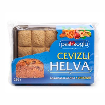 Халва "Pashaoglu" арахисовая с орехами 250 г Халва "Pashaoglu" арахисовая с орехами 250 г