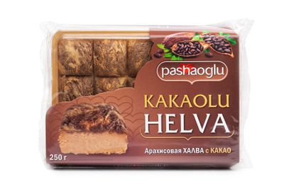 Халва "Pashaoglu" арахисовая с какао 250 г Халва "Pashaoglu" арахисовая с какао 250 г