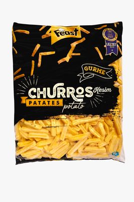 Картофель фри FEAST GOURMET Чуррос зам пакет 2,5кг