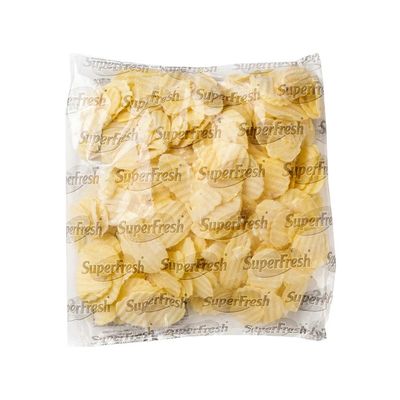 Картофель фри SuperFresh тонкой фигурной нарезки (чипсы рифленные) зам пакет 1кг
