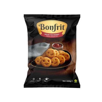 Крокеты BONFRIT (смайлы)картофельные зам пакет 1кг